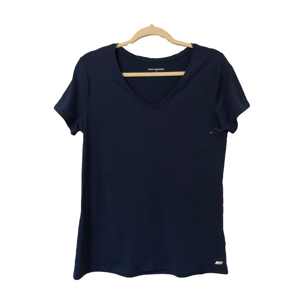 🆕 NWOT Amazon Essentials Navy Blue T-Shirt